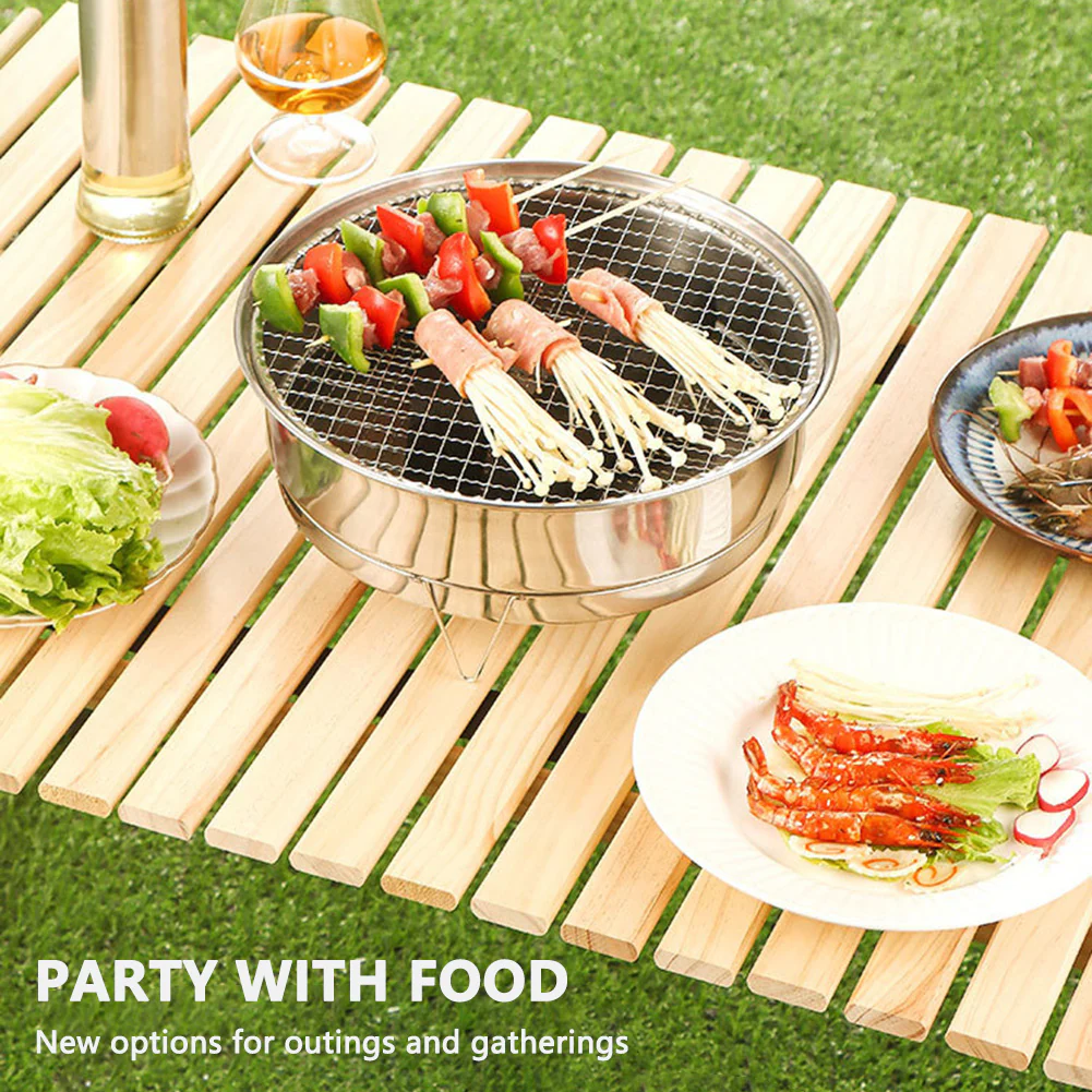 Portable BBQ Grill Tray - Image 11