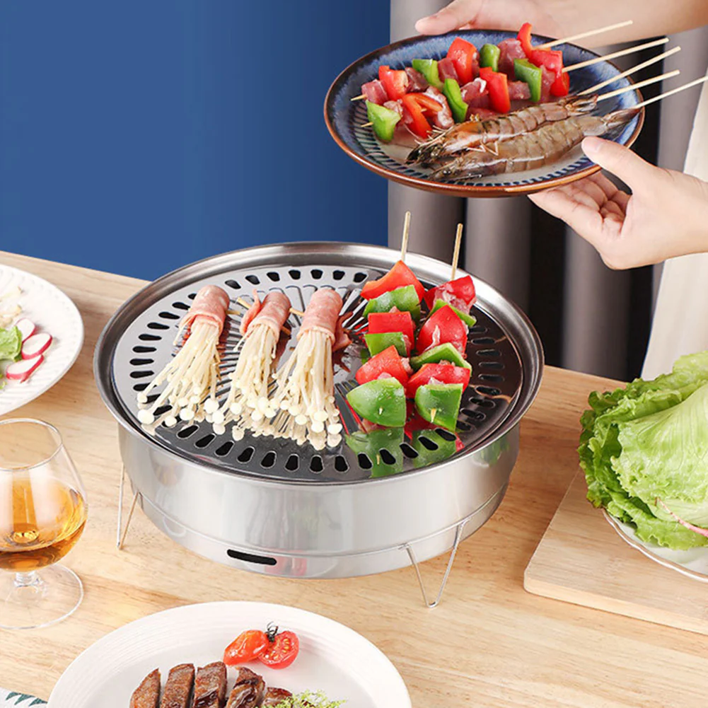Portable BBQ Grill Tray - Image 16