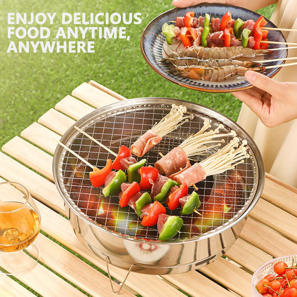 Portable BBQ Grill Tray - Image 17