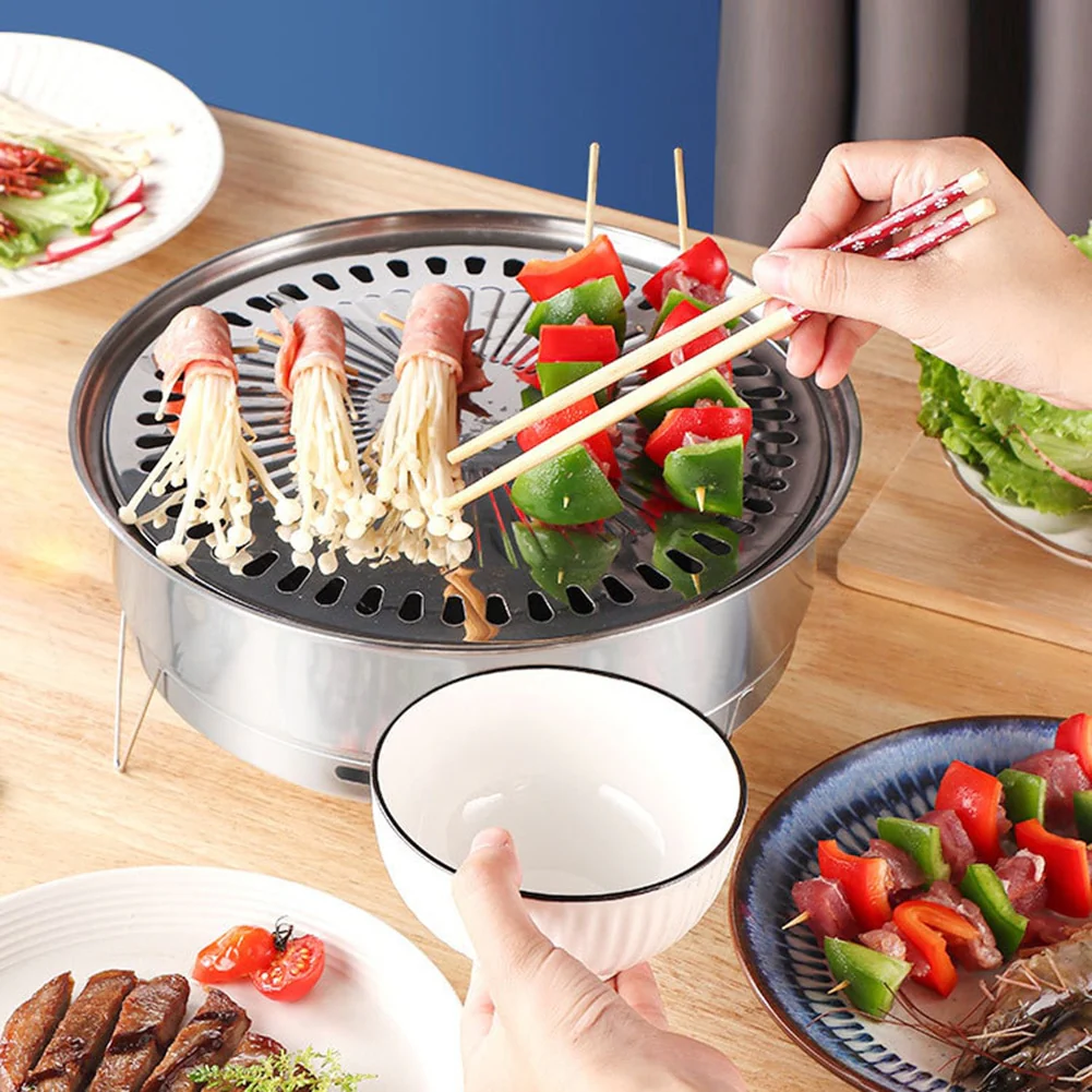 Portable BBQ Grill Tray - Image 9