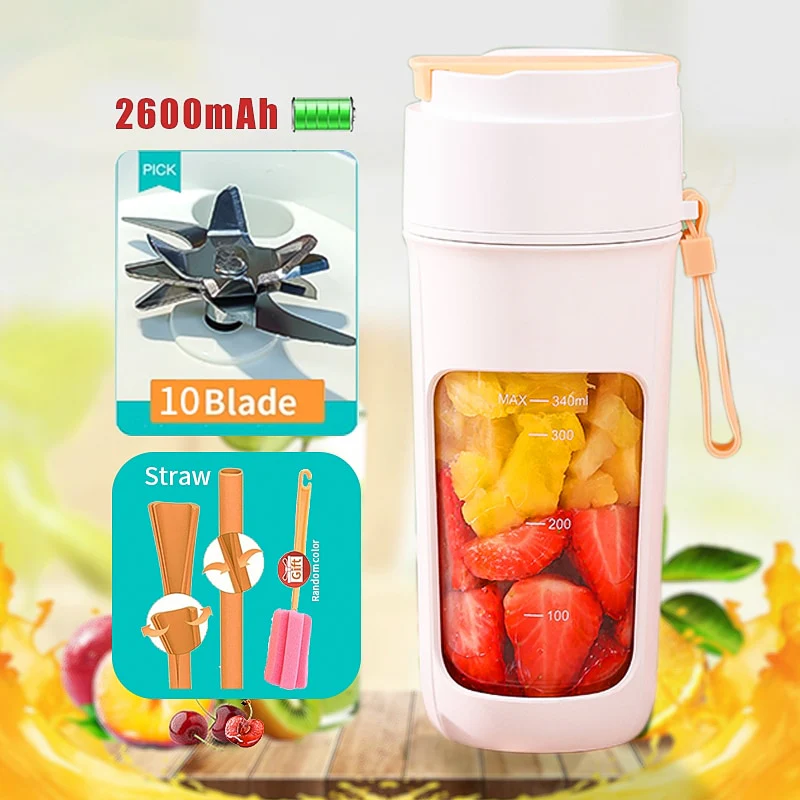 Portable Blender Fruit Mixer Cup - Image 5
