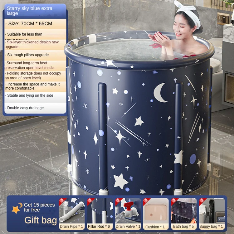 Portable Collapsible Bath Tub - Image 3