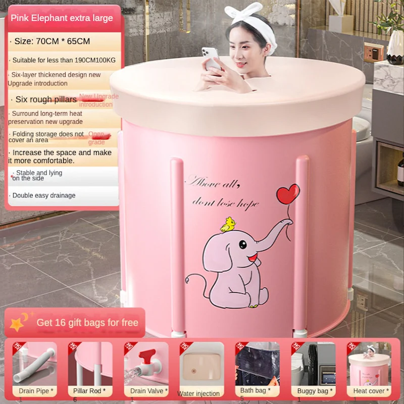 Portable Collapsible Bath Tub - Image 6