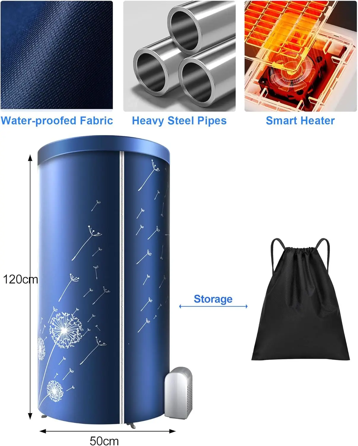 Portable Electric Clothes Dryer - Image 3