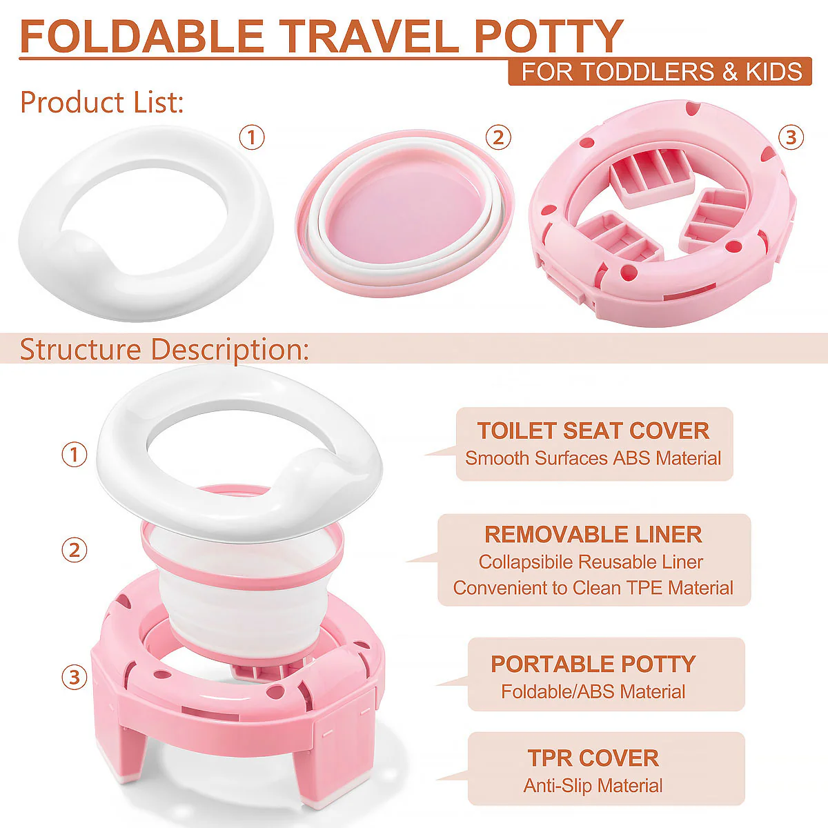 Portable Folding Baby Potty - Image 17
