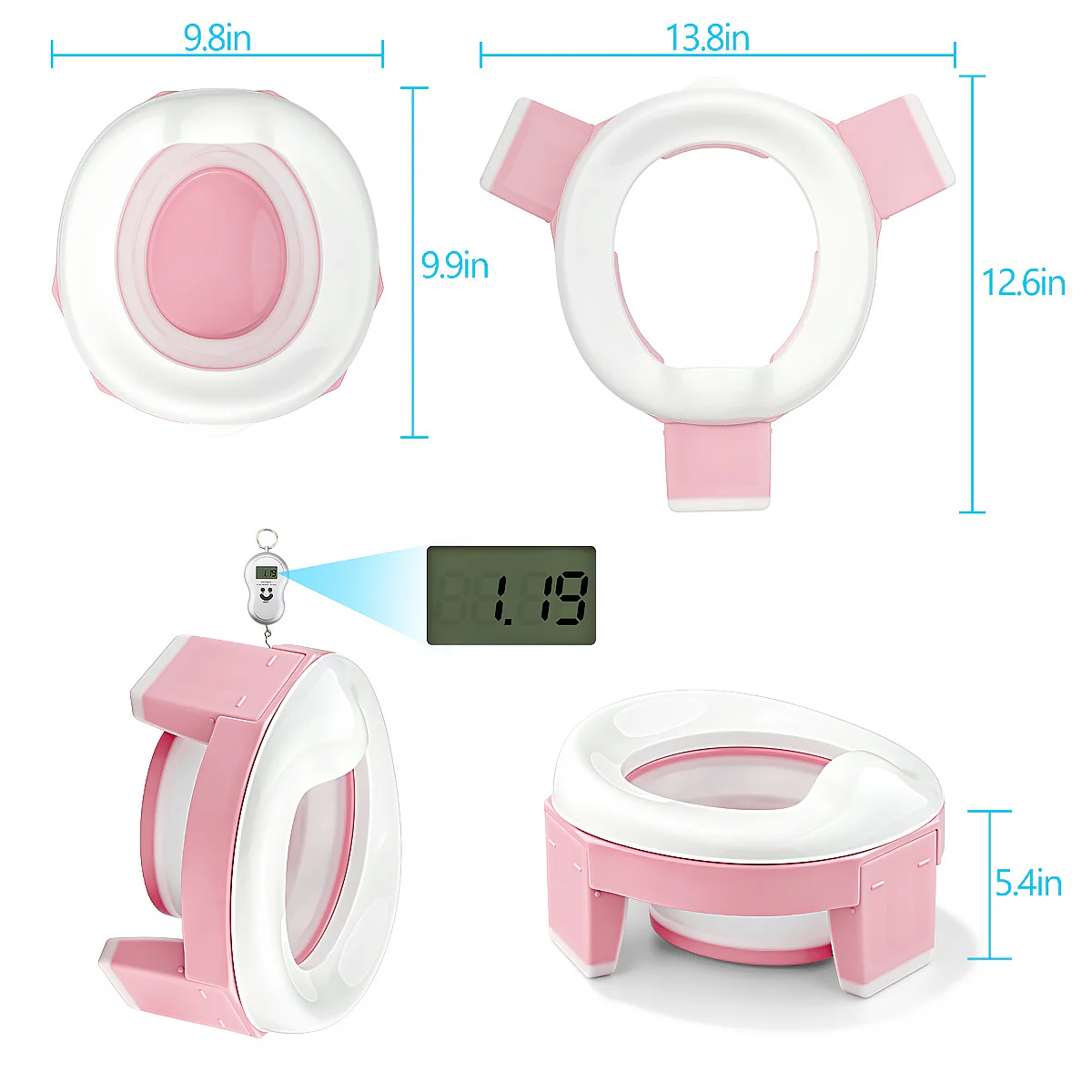 Portable Folding Baby Potty - Image 18