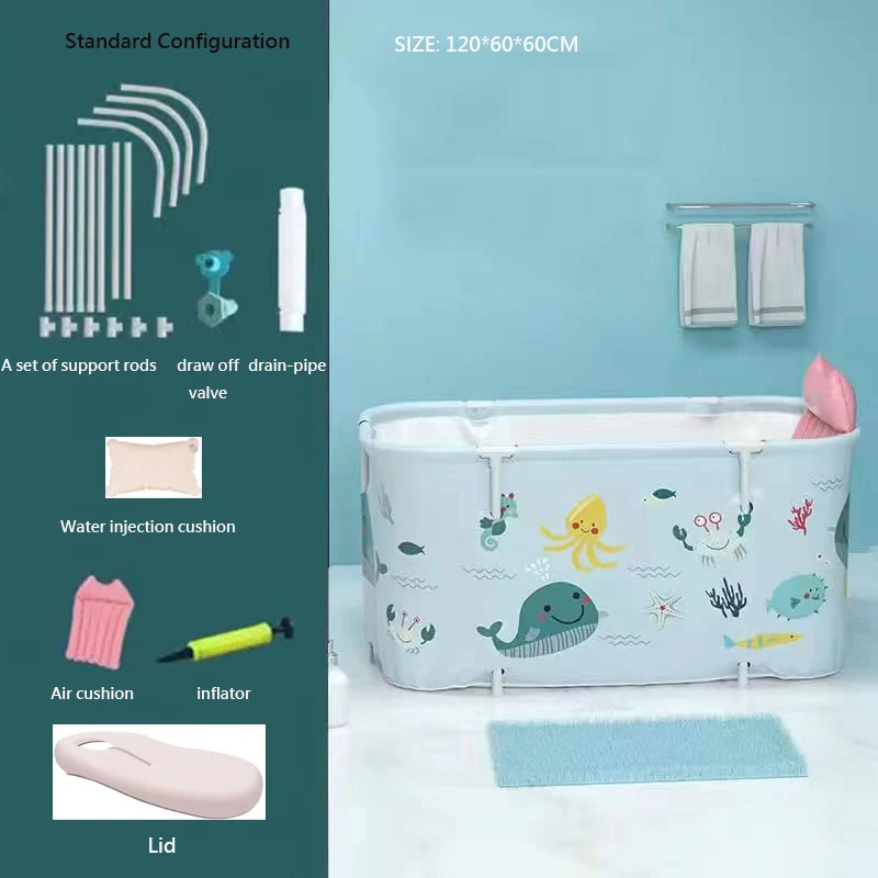 Portable Folding Bathtub - Image 3