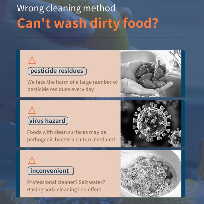Portable Food Purifier Washer - Image 9