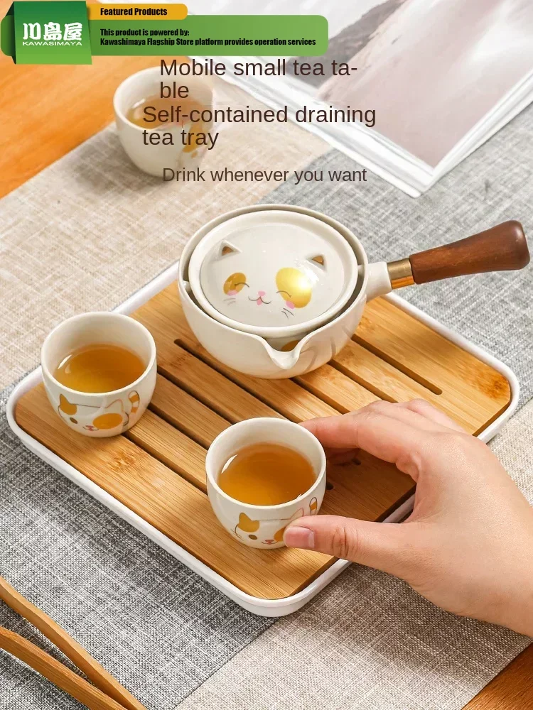 Portable Kung Fu Teapot Set - Image 5