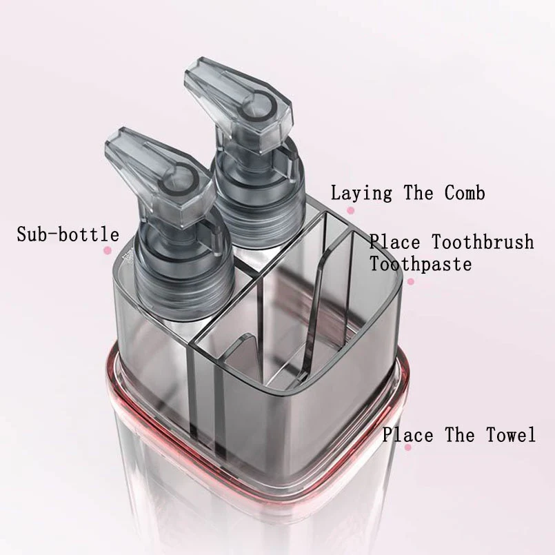 Portable Travel Toiletries Storage Box - Image 11