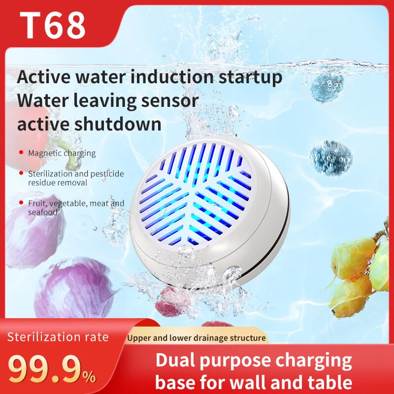 Portable Ultrasonic Fruit Vegetable Washing Machine - Image 5