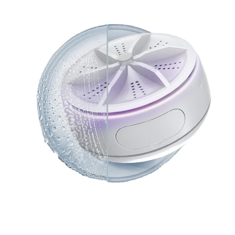 Portable Washing Machine with Detergent Grid - Image 4