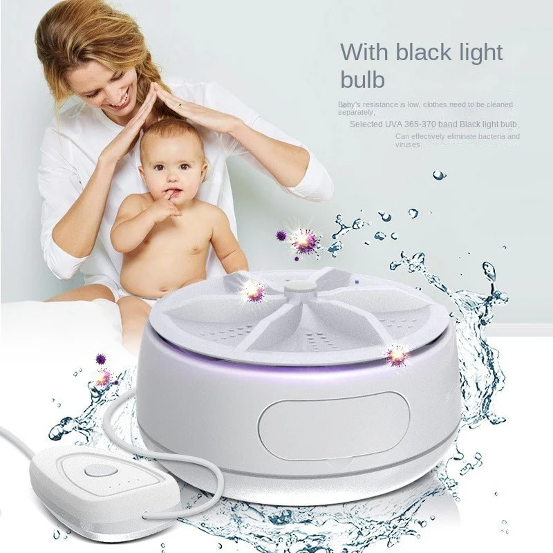 Portable Washing Machine with Detergent Grid - Image 7
