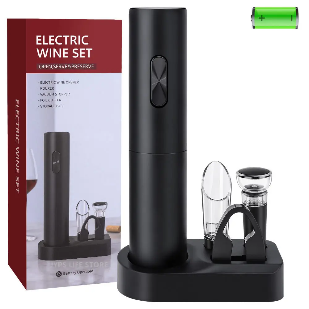 PourEase Electric Wine Opener Set - Image 7
