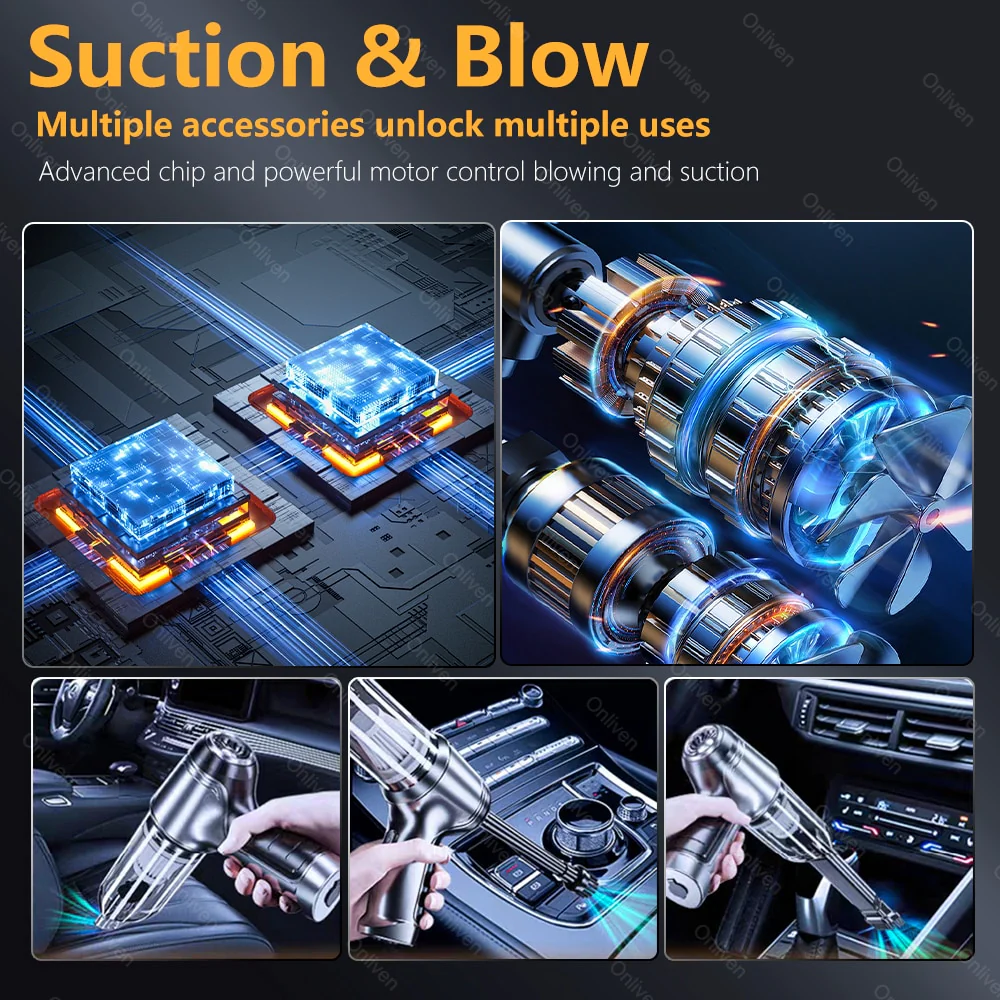 Powerful Car Vacuum Cleaner - Image 9