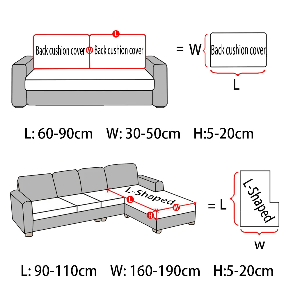 Printed Sofa Couch Cushion Cover - Image 17