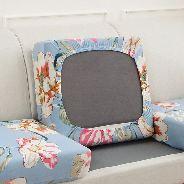 Printed Sofa Seat Cover - Image 15