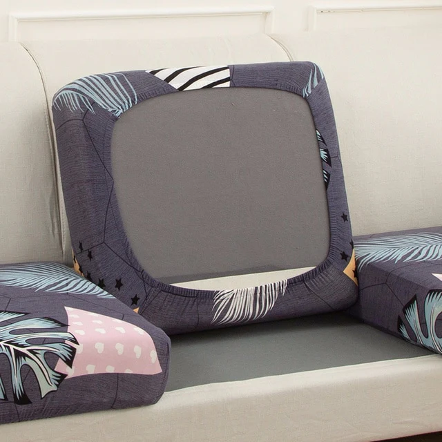 Printed Sofa Seat Cover - Image 4