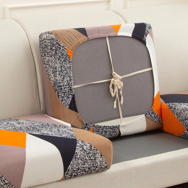 Printed Sofa Seat Cover - Image 6