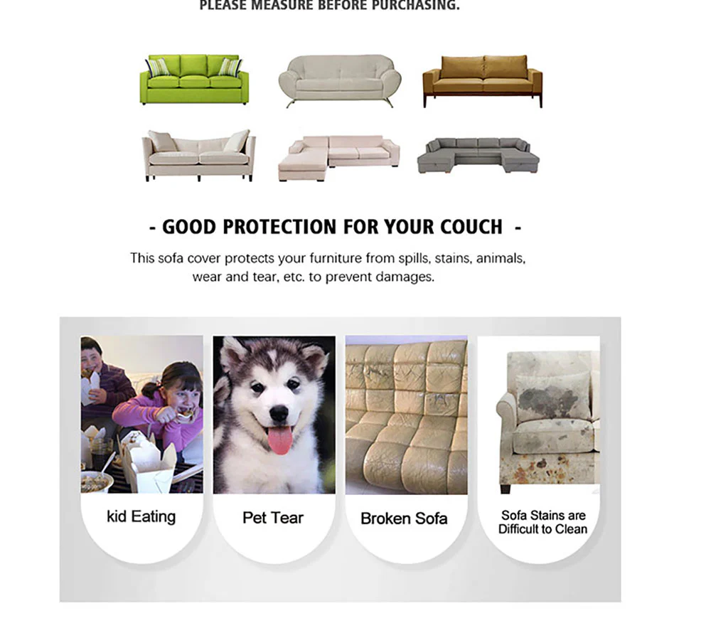 Printed Sofa Seat Cushion Cover - Image 30
