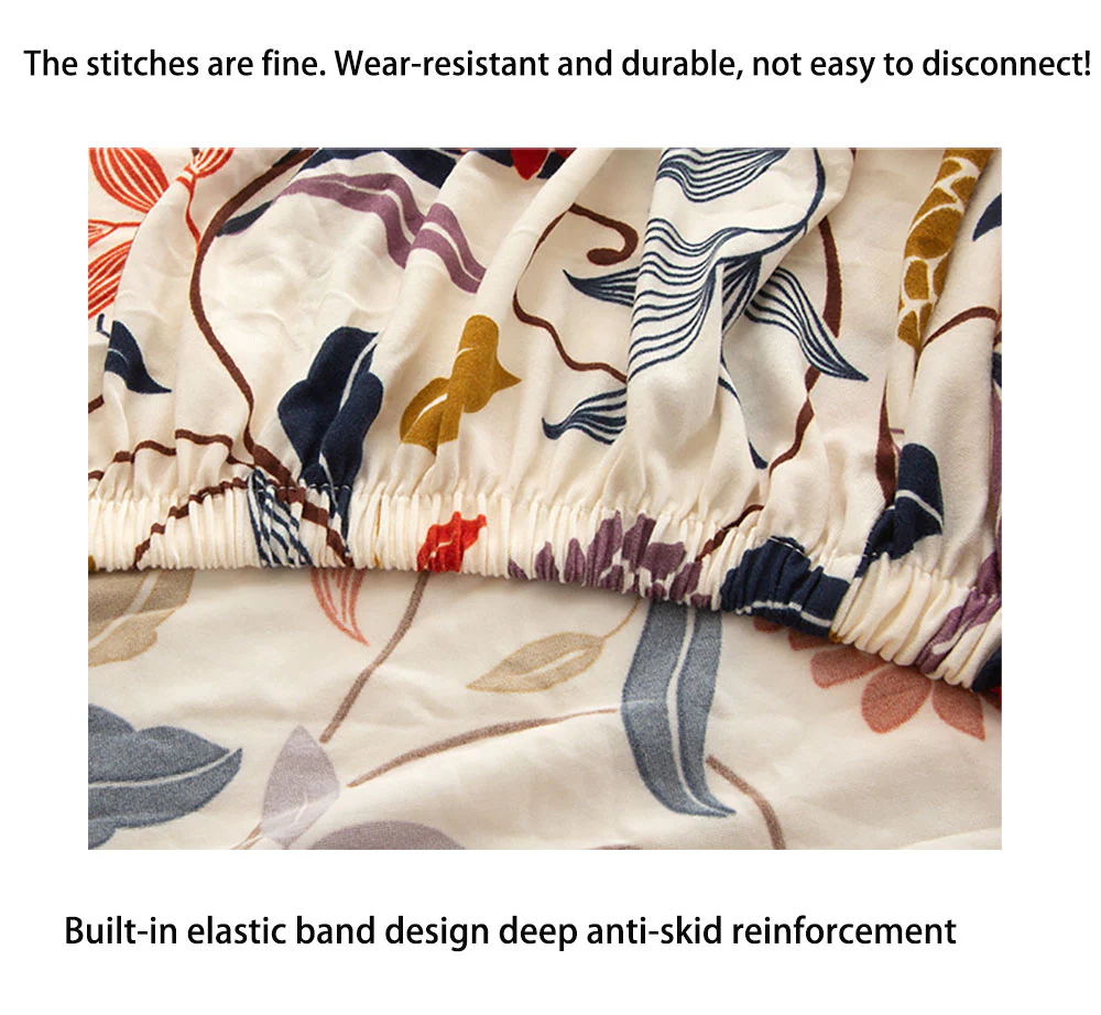 Printed Sofa Seat Cushion Cover - Image 32