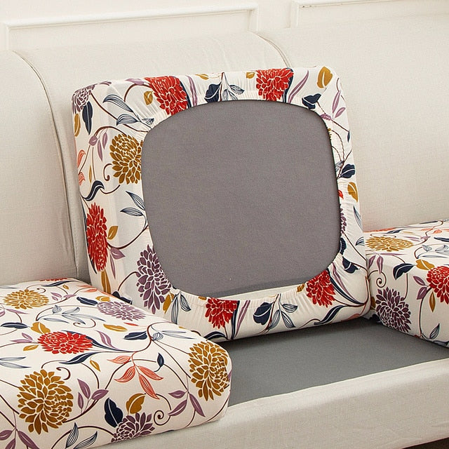 Printed Sofa Seat Cushion Cover - Image 5