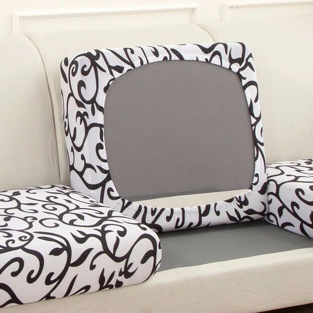Printed Sofa Seat Cushion Cover - Image 9