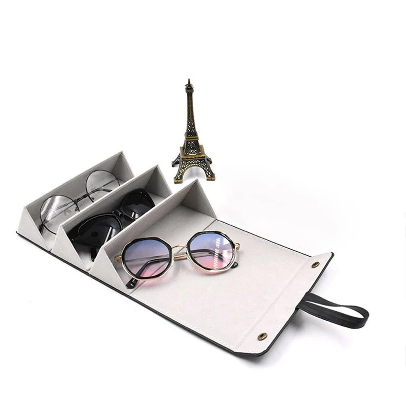 PU Leather Case Sunglasses Bag - Image 16