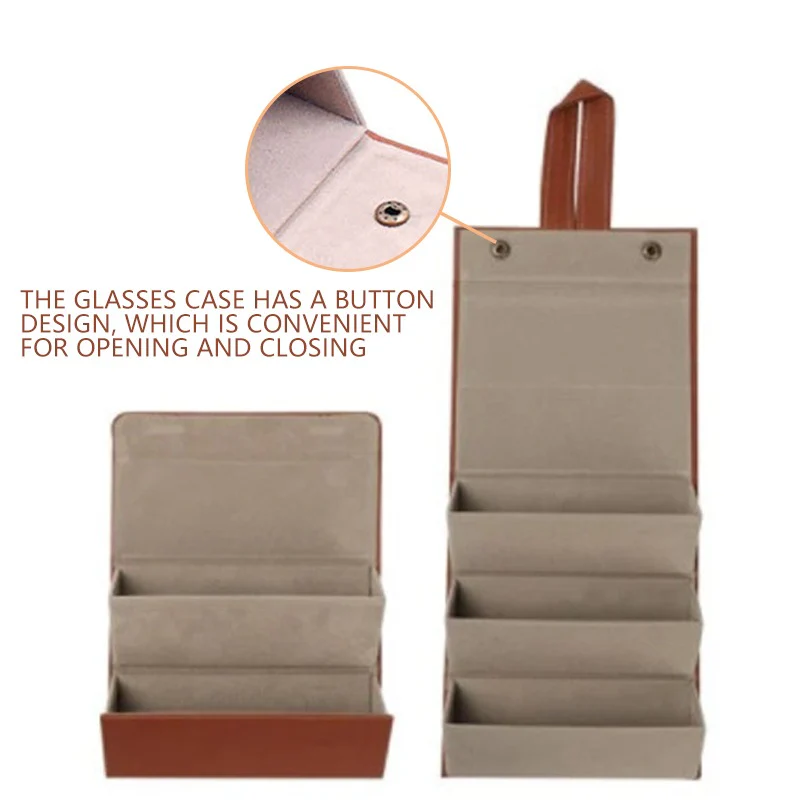 PU Leather Case Sunglasses Bag - Image 23