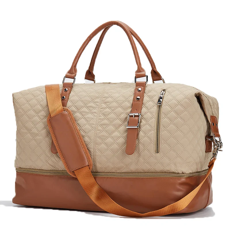 PU Leather Double Layer Shoe Travel Bag - Image 7