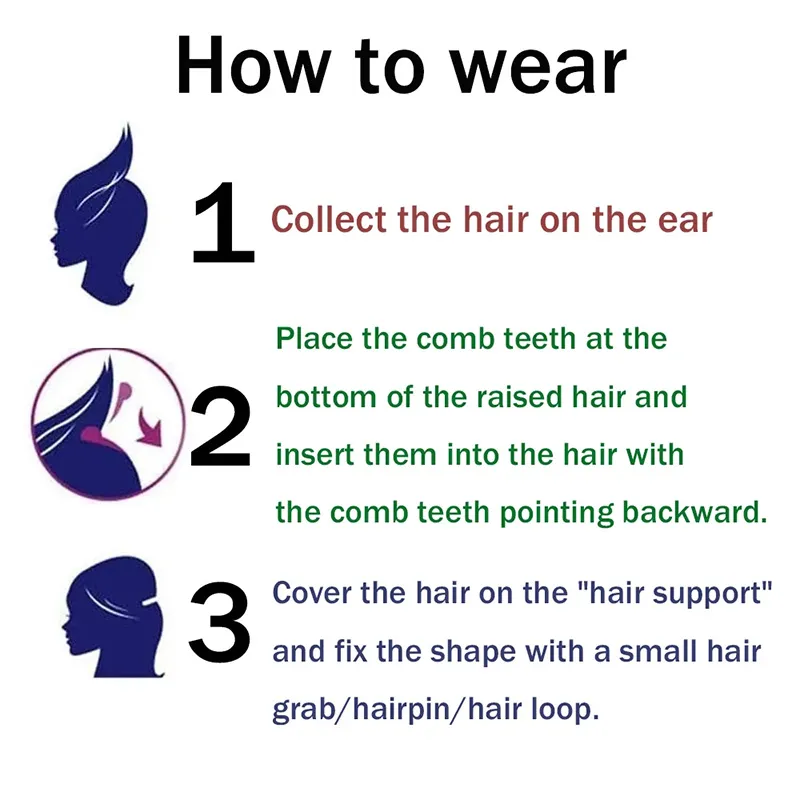 Puffy Hair Bang Clip - Image 4