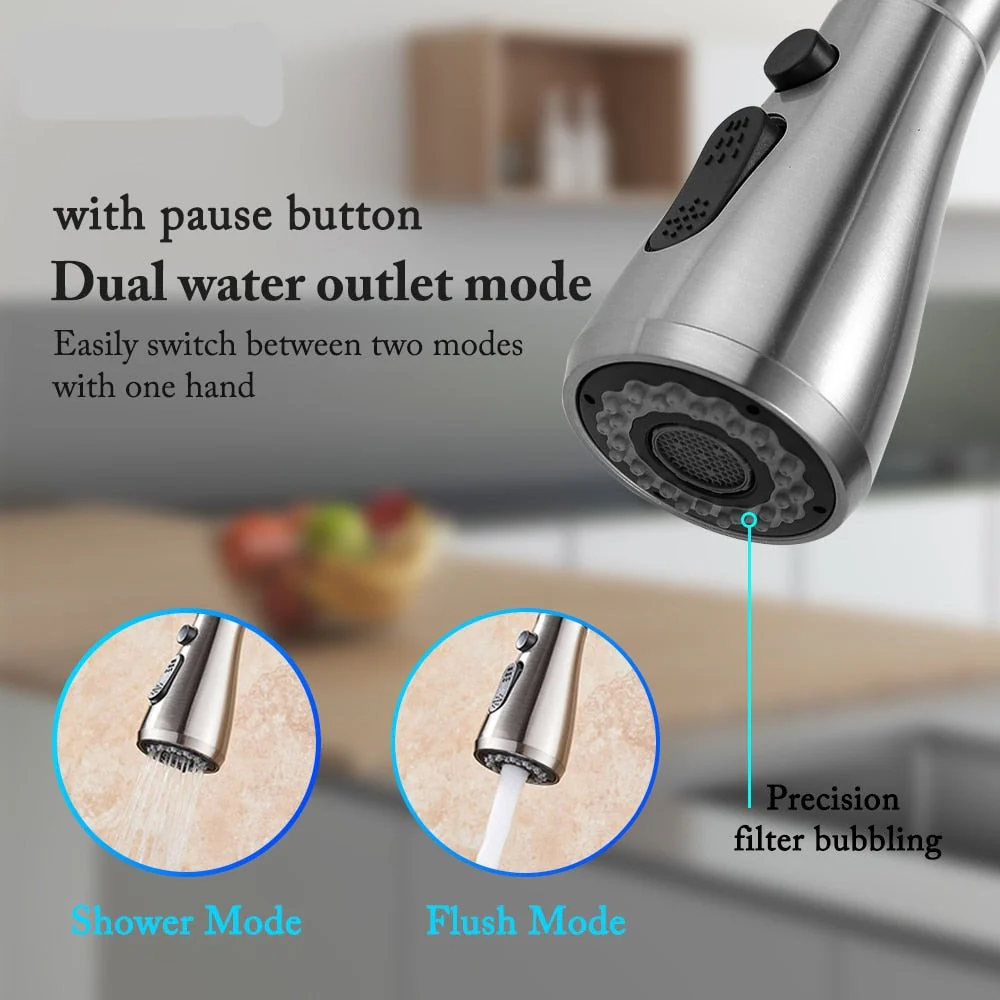 Pull Out  Kitchen Faucet Water Tap - Image 11