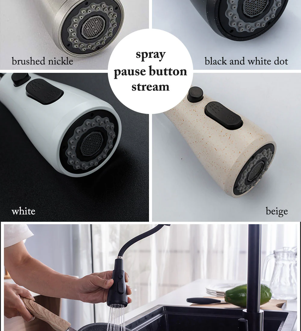Pull Out  Kitchen Faucet Water Tap - Image 19