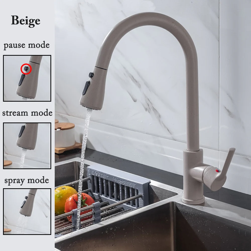 Pull Out  Kitchen Faucet Water Tap - Image 3