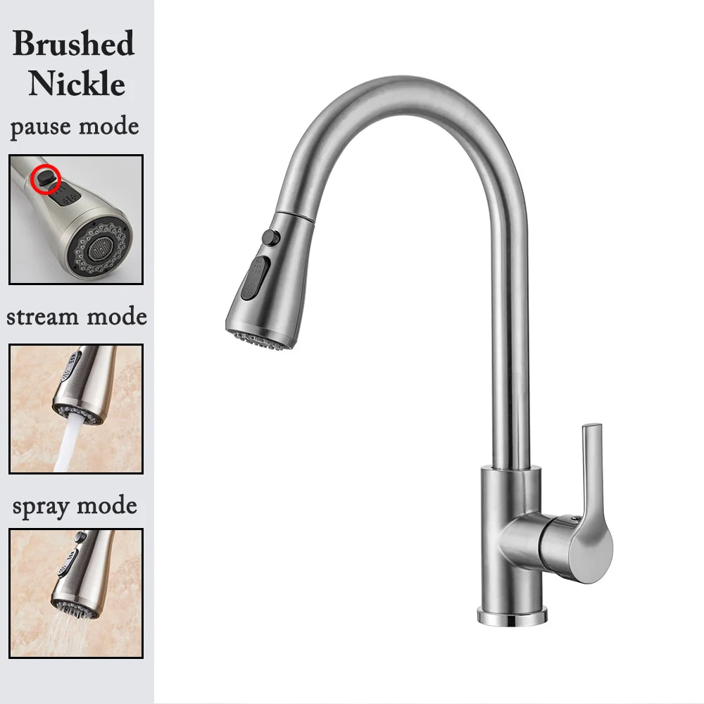 Pull Out  Kitchen Faucet Water Tap - Image 8