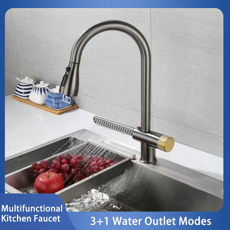 Pull-Out Waterfall Faucet - Image 2
