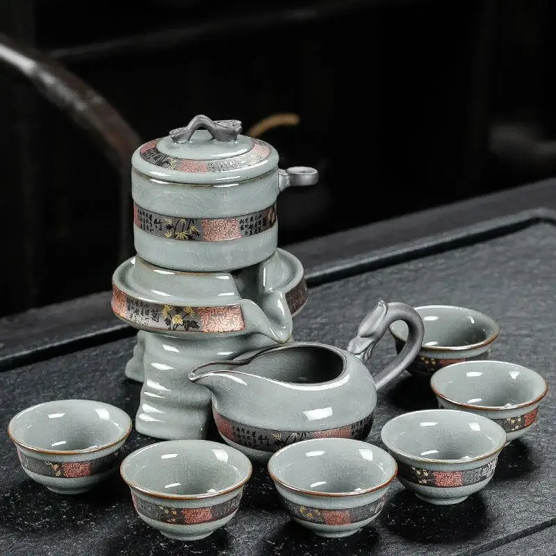 Pure Zen: Stone Mill Teapot Set - Image 5