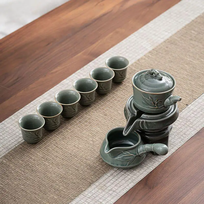 Pure Zen: Stone Mill Teapot Set - Image 7