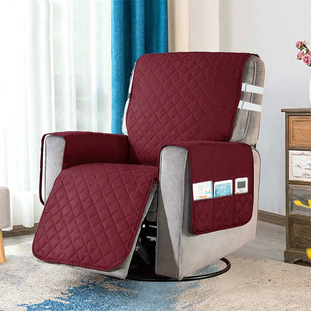 Quilted Recliner Sofa Cover - Image 7