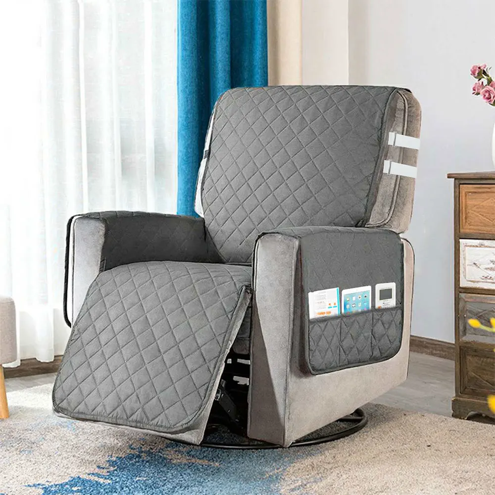 Quilted Recliner Sofa Cover - Image 9