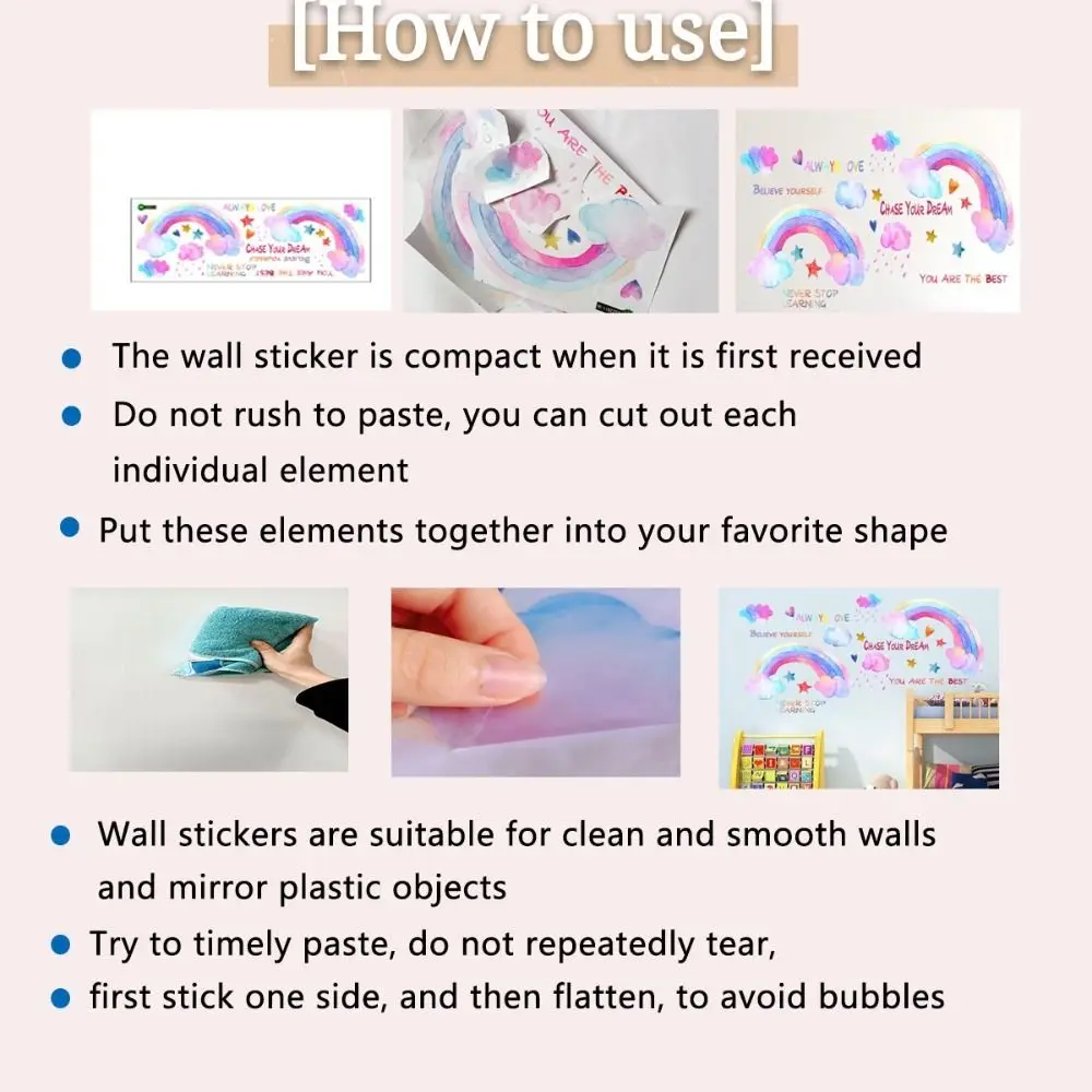 Rainbow Crayon Wall Stickers - Image 5