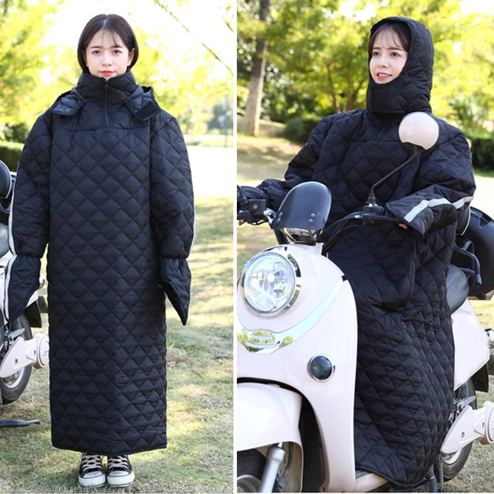 Rainproof Winter Warm Scooter Bike Quilt Blanket - Image 11