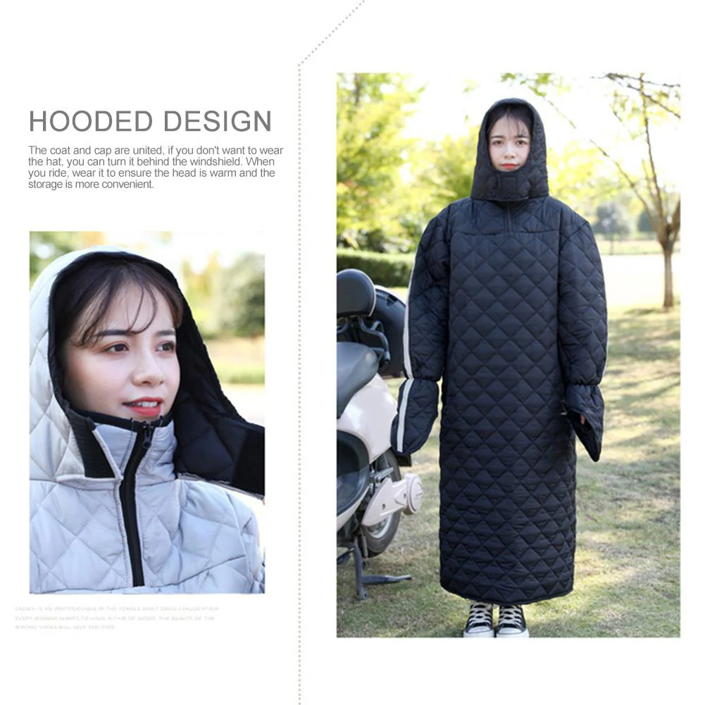 Rainproof Winter Warm Scooter Bike Quilt Blanket - Image 5