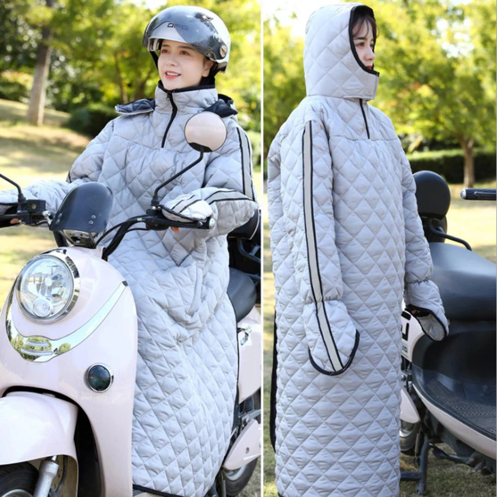 Rainproof Winter Warm Scooter Bike Quilt Blanket - Image 8