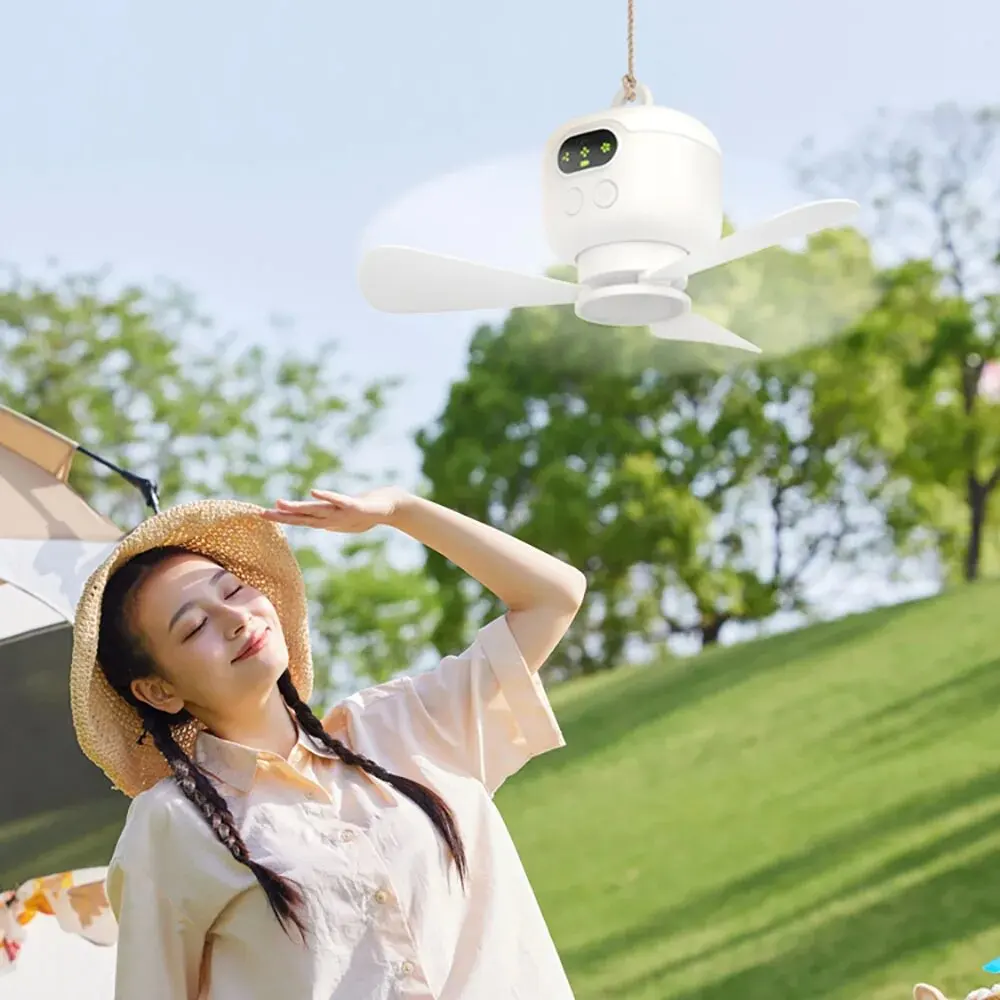 Rechargeable Camping Ceiling Fan Light - Image 5