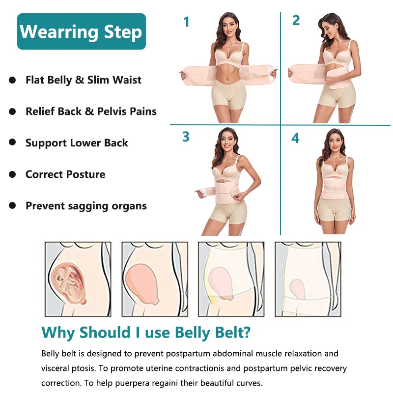 RecoveraWrap Postpartum Recovery Belt - Image 6
