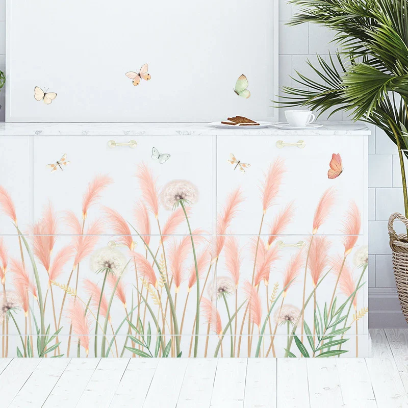 Reed Flower Wall Sticker - Image 2