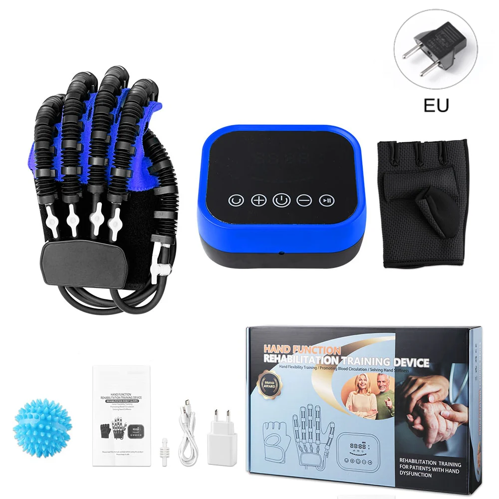 Rehabilitation Robot Hand Gloves Blue - Image 10
