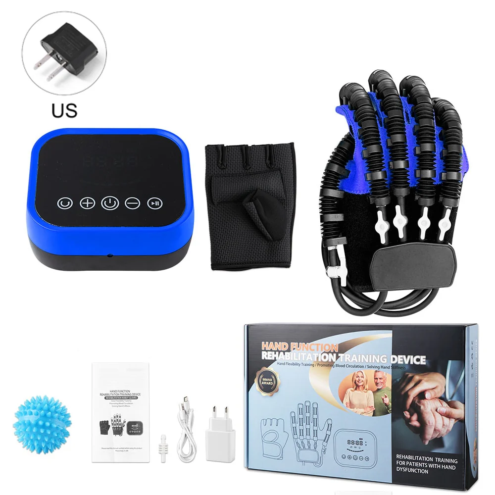 Rehabilitation Robot Hand Gloves Blue - Image 11