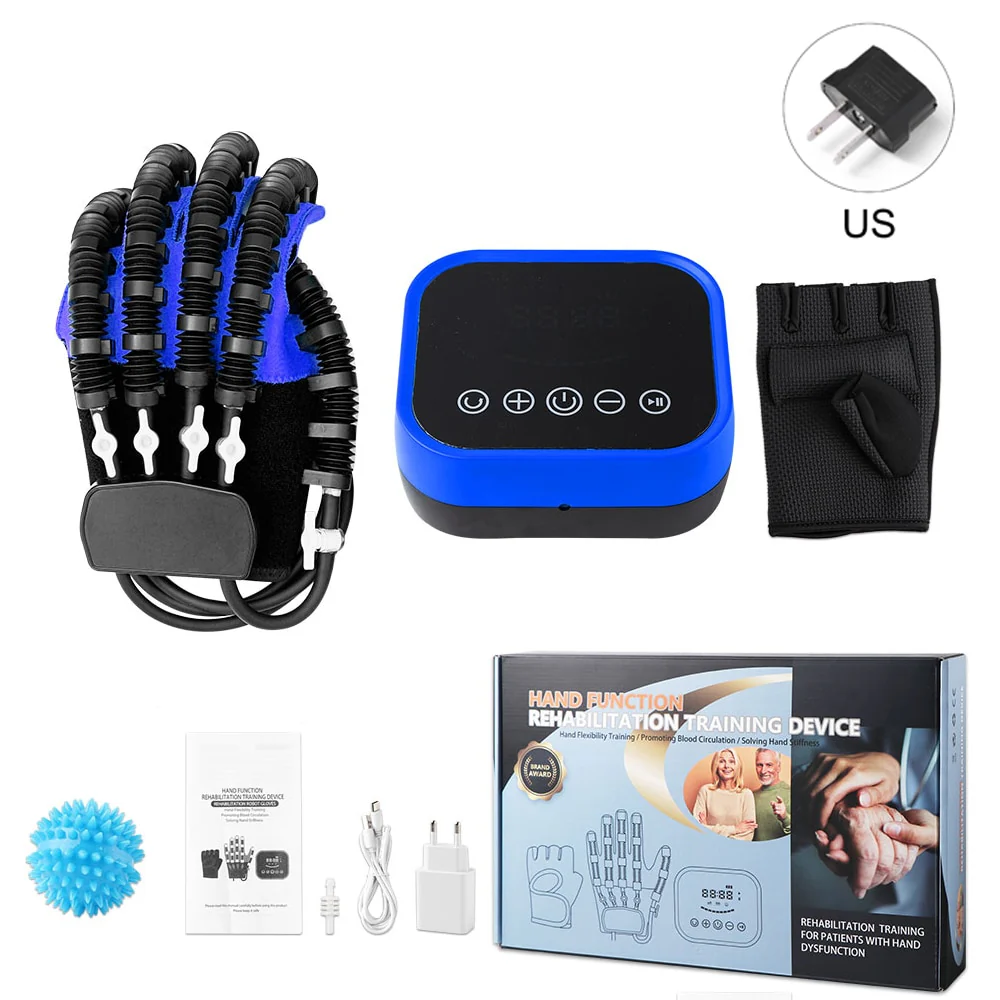 Rehabilitation Robot Hand Gloves Blue - Image 13